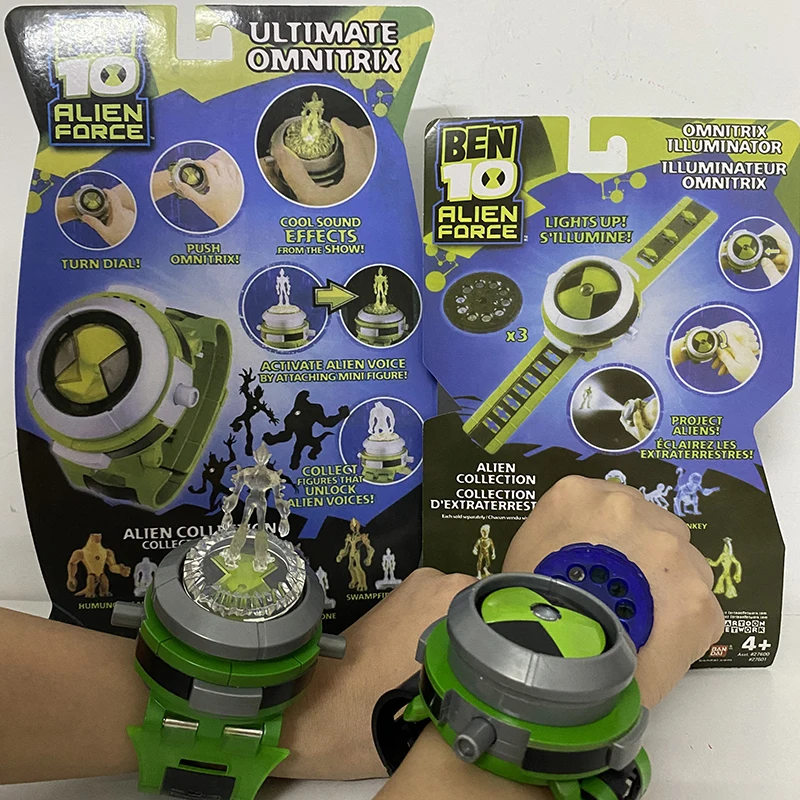 Часы Ben10 Omnitrix Watch с японским проектором оригинальные часы DAI экшн-фигурка