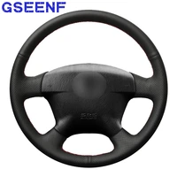 for honda civic 2000 2003 odyssey 2002 2004 stream 2000 2001 2002 2003 2004 car steering wheel cover wearable genuine leather