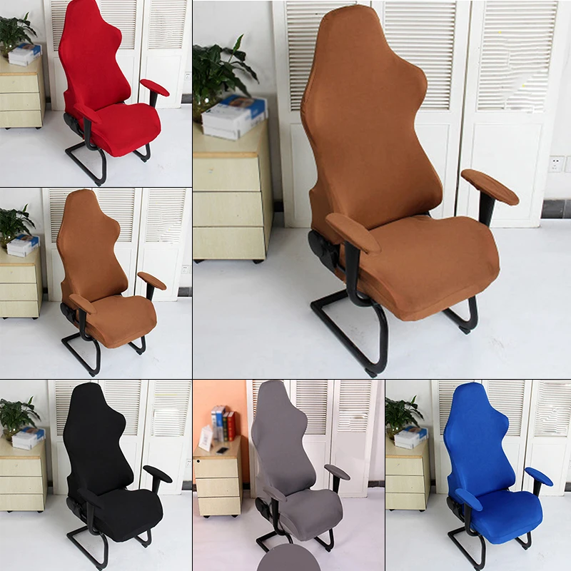 Чехлы для офисных стульев из спандекса с защитой от грязи мягкий чехол