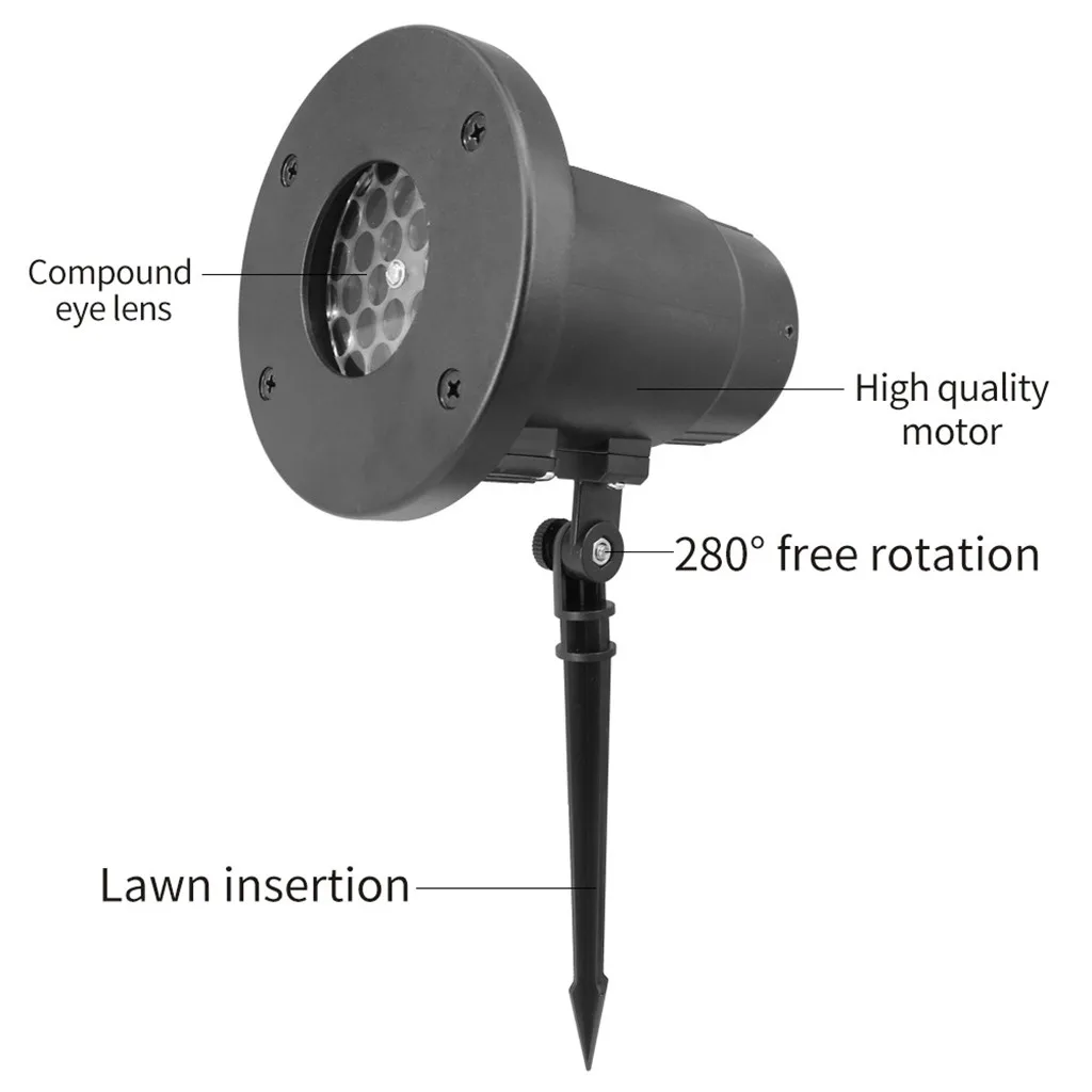 Походные инструменты для наружного использования светодиодный вращающийся