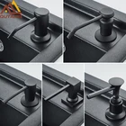 Дозатор для мыла, 250 мл, черный, пластиковая бутылка для моющего средства