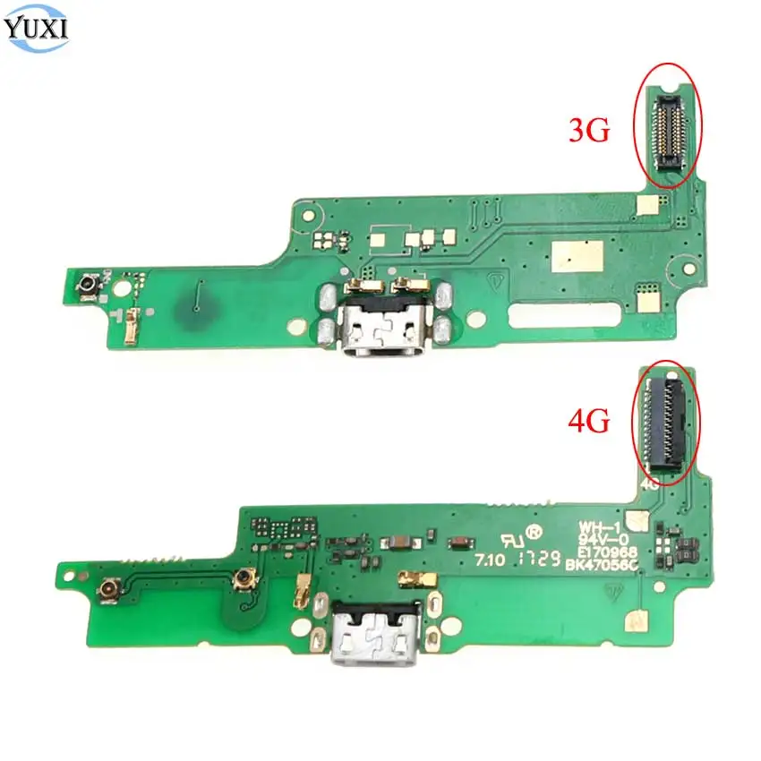 

YuXi USB Charging port Board Dock module Connector Flex cable For HuaWei Y3 II Y3 2 Y3-2 3G 4G Charger plug Replacement sparts