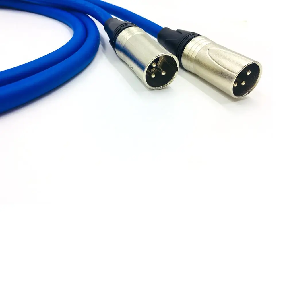 Халдон с родиевым покрытием RCA к XLR штекер штекеру баллакированный аудио