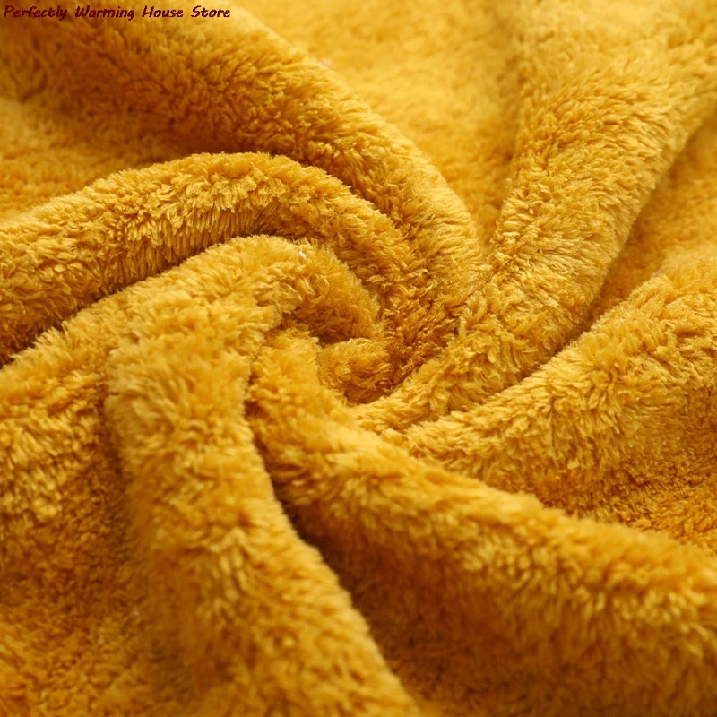 

80*36cm Household Home Quick-Drying Hair Towel Washing Face Absorbent Microfiber