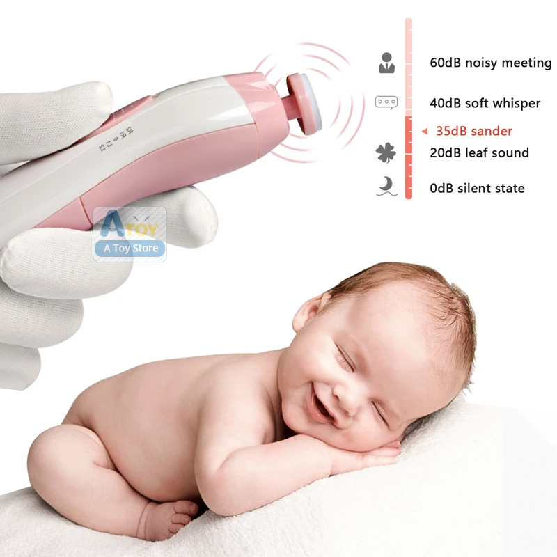 Электрическая машинка для стрижки ногтей Машинка с защитой от царапин набор