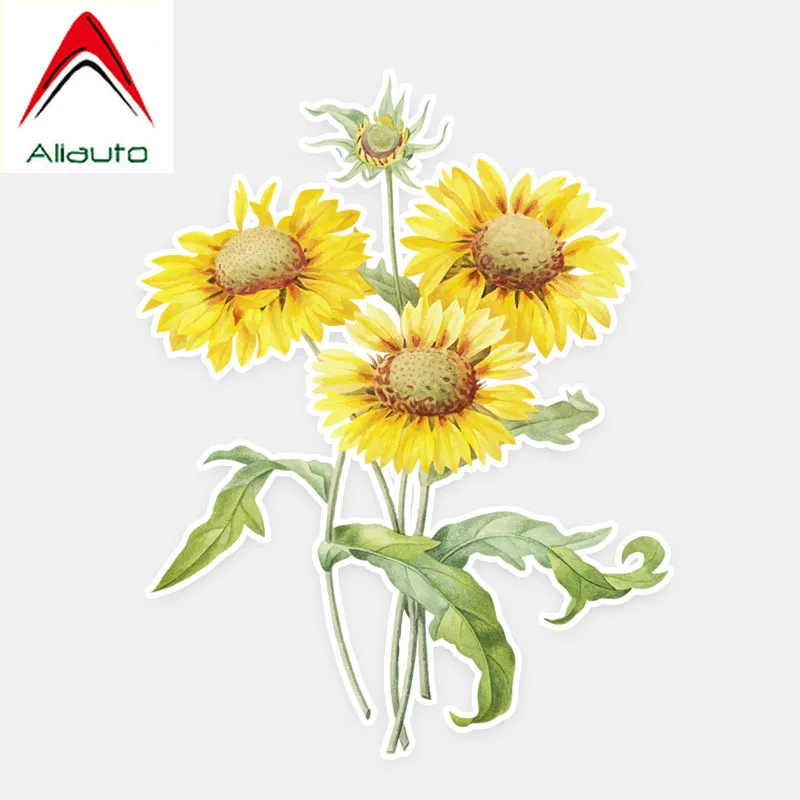Aliauto красивые декоративные Подсолнухи персонализированные автомобильные