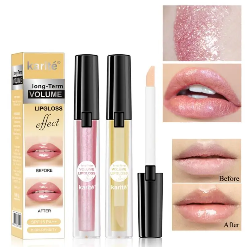 6 цветов Блеск для губ большой рот истинные губы стойкий увлажняющий