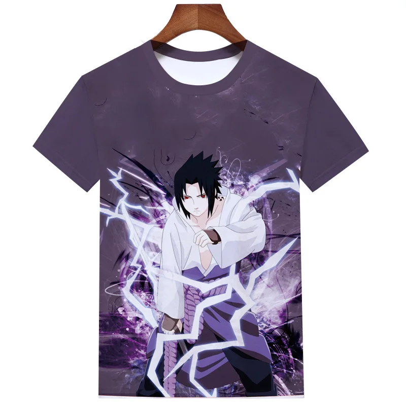 Аниме ниндзя Анимация пижамы Шаринган короткий рукав косплей вырез лодочкой