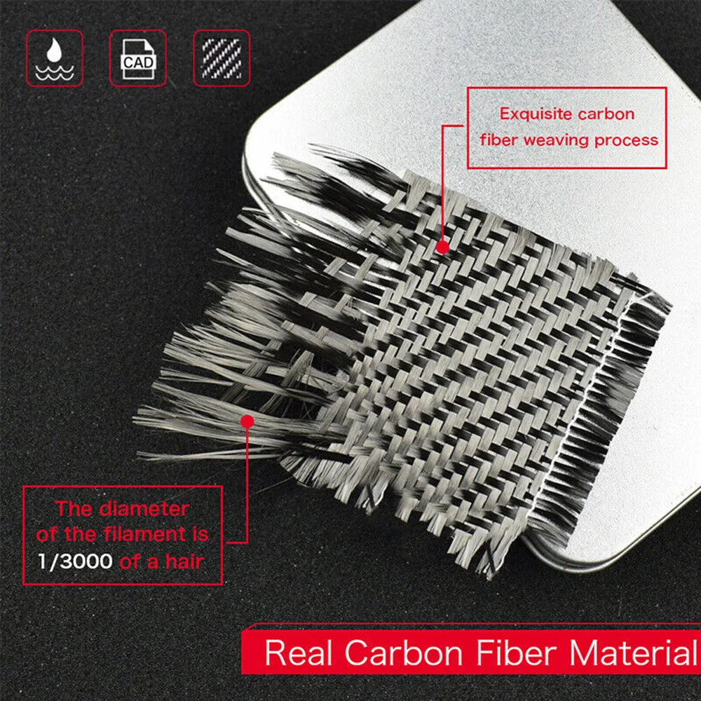 

Trim Carbon Fiber Replacement Carbon Fiber Hand Brake Grip New Accessory