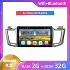 Автомобильная навигация, мультимедийный плеер для Toyota RAV4 2013, 2014, 2015, 2016, 2017, 2018, Android 9, автомобильная стереосистема с GPS, четырехъядерным процессором, Авторадио