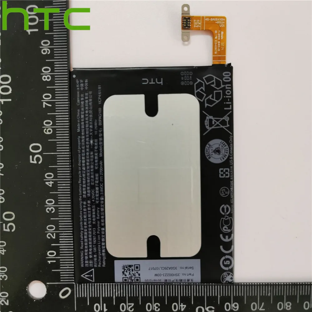Bater&iacute;a de repuesto Original B0PAG100 para HTC Butterfly 2, 2J, B810X, HTL23, 2700mAh, bater&iacute;a interna Akku de alta calidad, kit de herramientas-5
