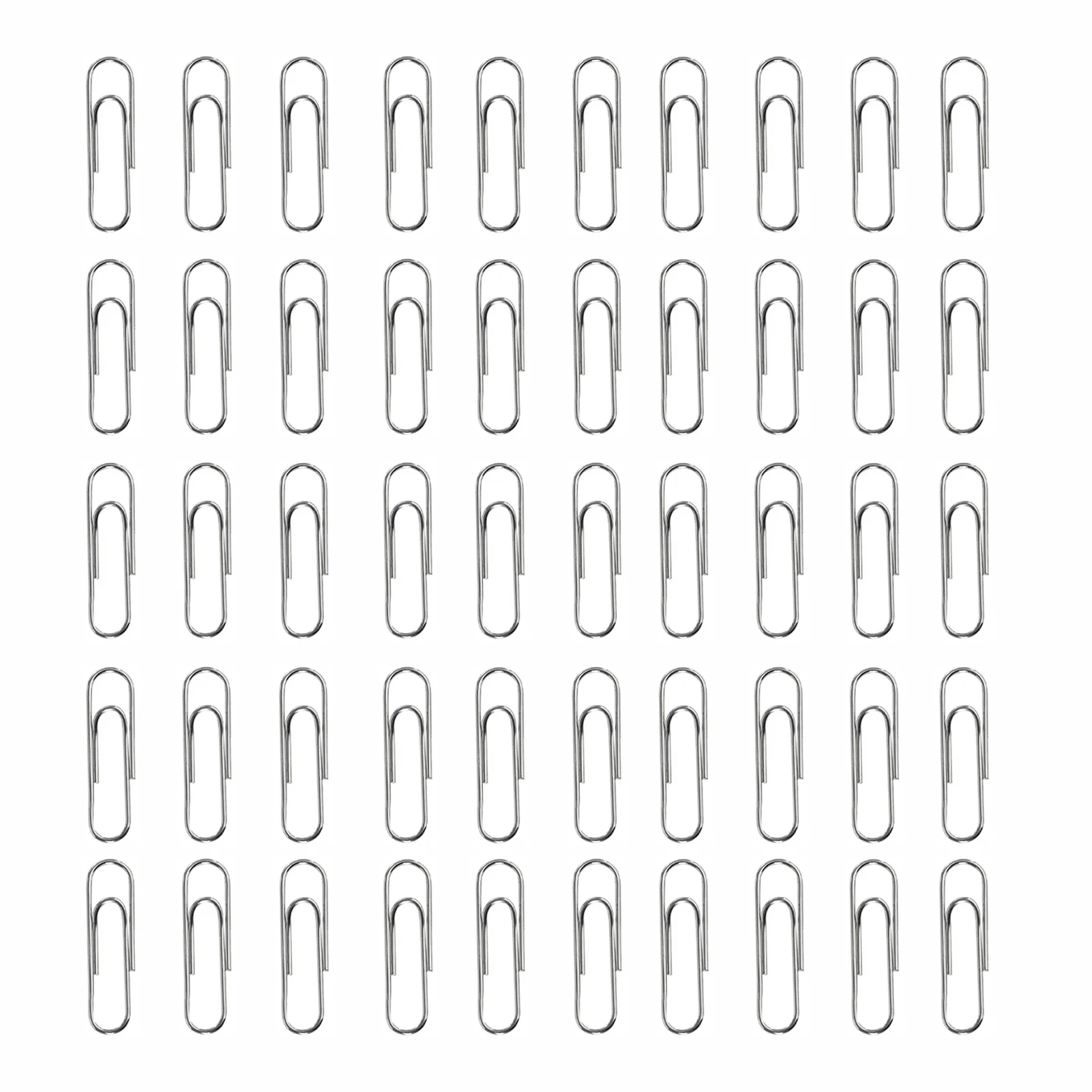 

50pcs 15mm Home Paper Clip Durable DIY File Stationery School Easy Use Small Size Bookmark Binding Supply Gift Office Accessory