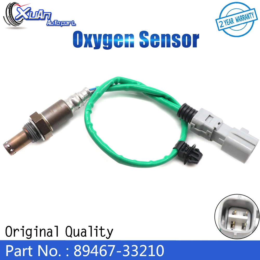XUAN-Sensor de oxígeno con sonda Lambda para coche, accesorio con índice de combustible y aire trasero, O2, 89467-33210, para Toyota Camry 2018-20, 19-21 Avalon, Lexus ES300h 19-20, 8946733210