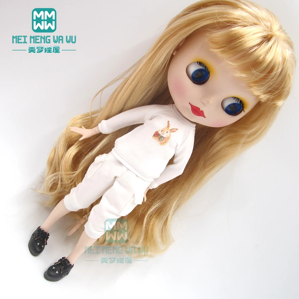 Белый свитер Blyth повседневные штаны для кукол Azone 1/6 1 шт. | Игрушки и хобби