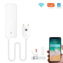 Tuya Home Alarm Water Leakage Alarm WIFI Leak Sensor Water Flood Overflow Detector Security Alarm System Alert No Hub