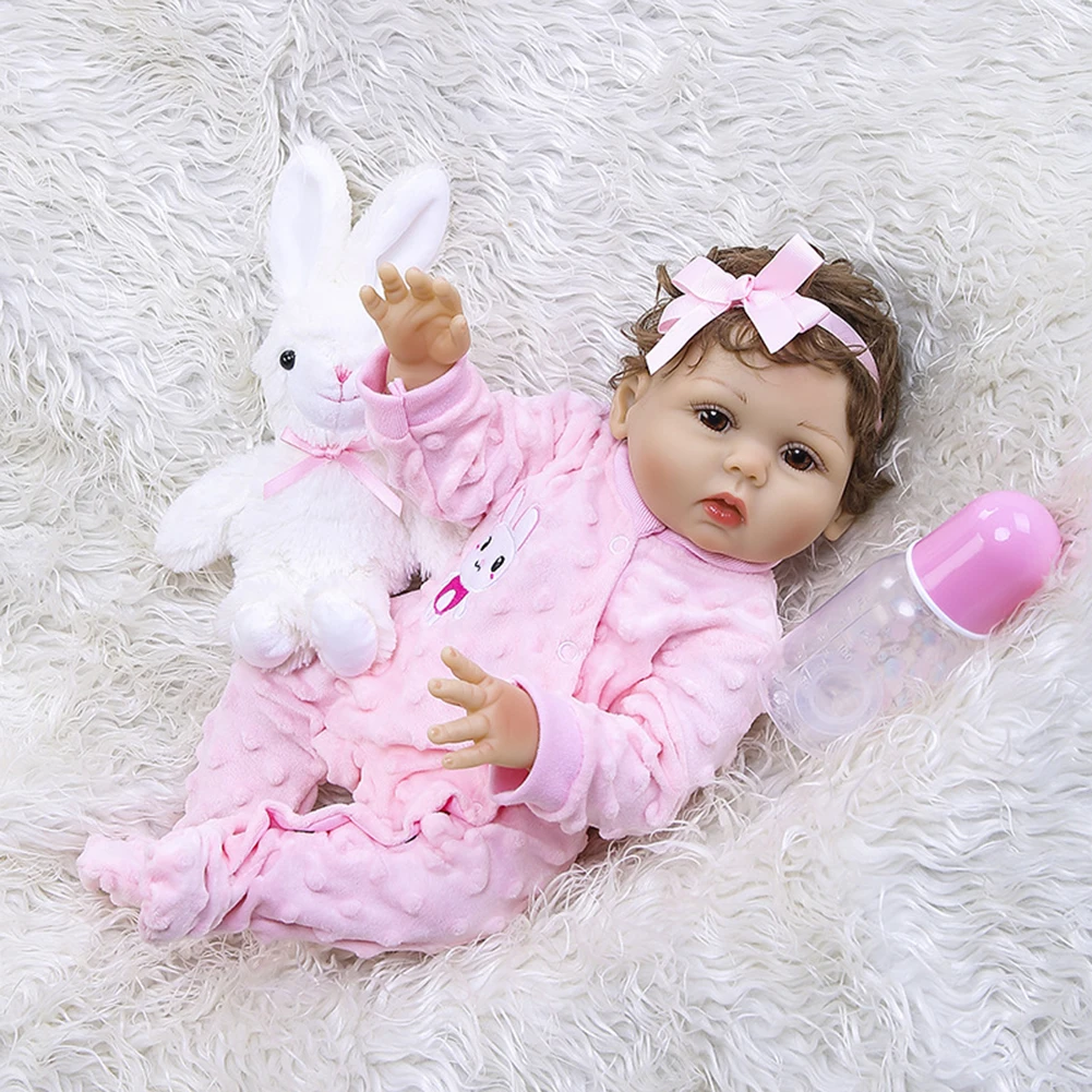 

Dolls Girl Baby Doll Simulation Newborn Toy Reborn Baby Simulation Waterproof Dressed Simulation Newborn Dolls