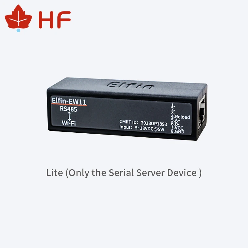 Elfin-EW11 последовательный порт TCP RS485 WiFi устройство Серверный модуль IP Telnet Modbus протокол TCP передача данных через WiFi - Цвет: Elfin-EW11-Lite