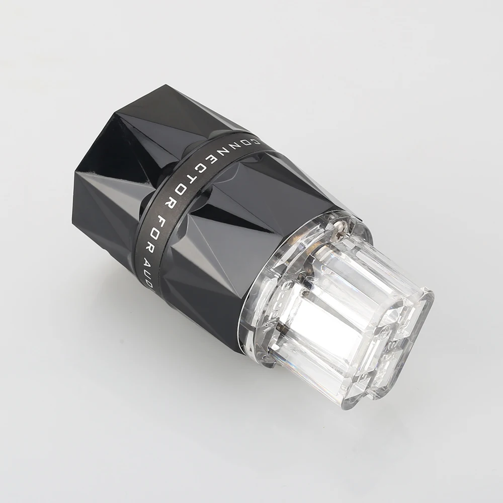 Viborg VF523R C19 Чистая Медь, Родий Покрытие, 20A Разъем Питания AC Аудио IEC для Кабеля Диаметром 8ММ.