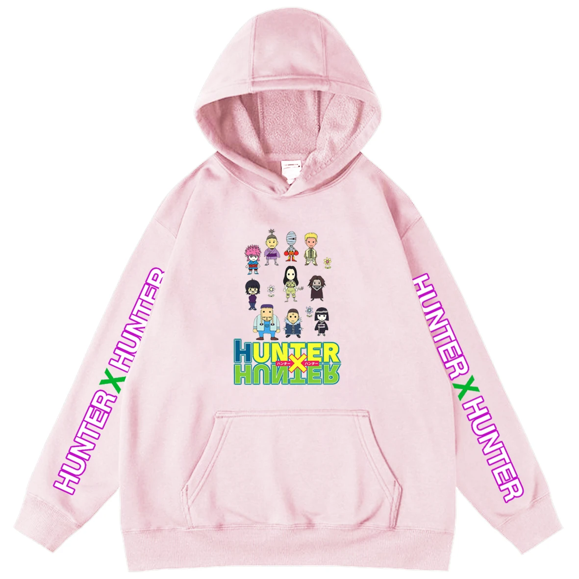 

HUNTERXHUNTER Harajuku Oversized Hoodie Killua Print Boy Streetwear Hoodies Pullover Tops Mens Male Cool Hoody Sweatshirt