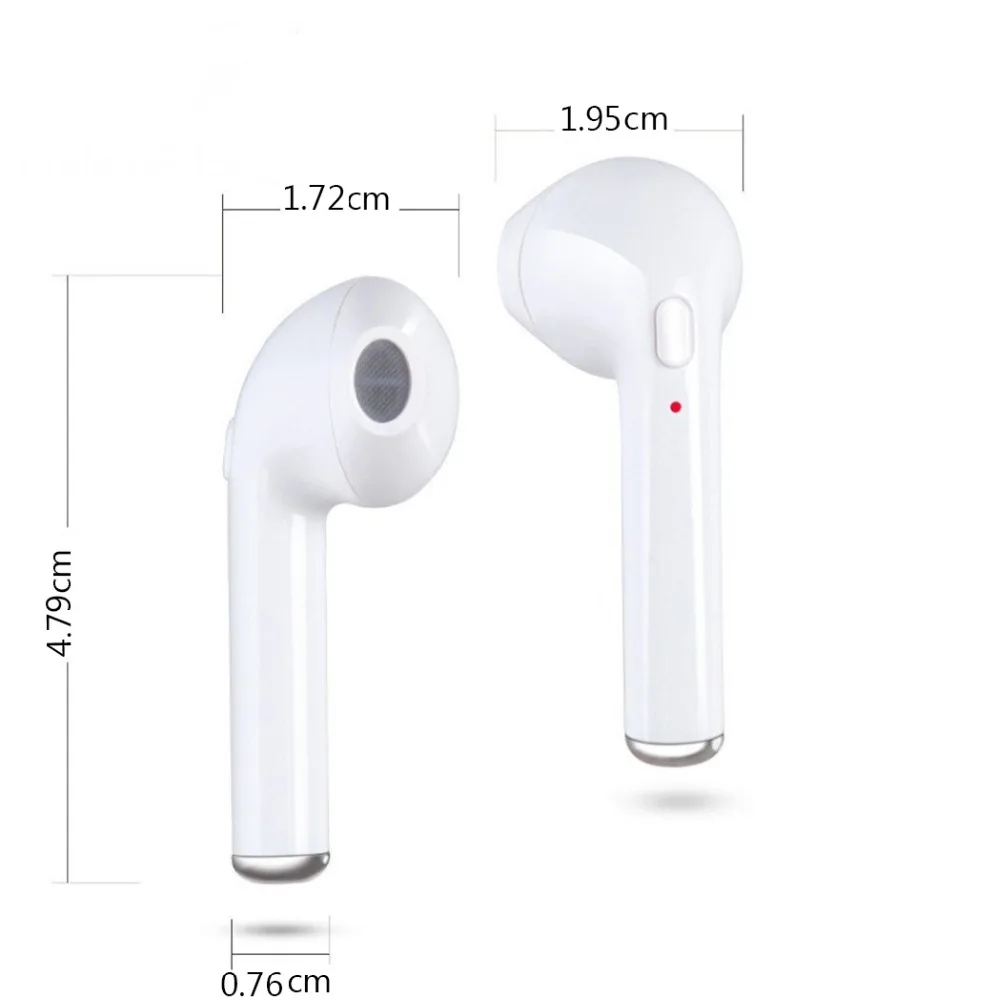 Двойные наушники TWS Bluetooth беспроводные наушники-вкладыши мини-наушники с