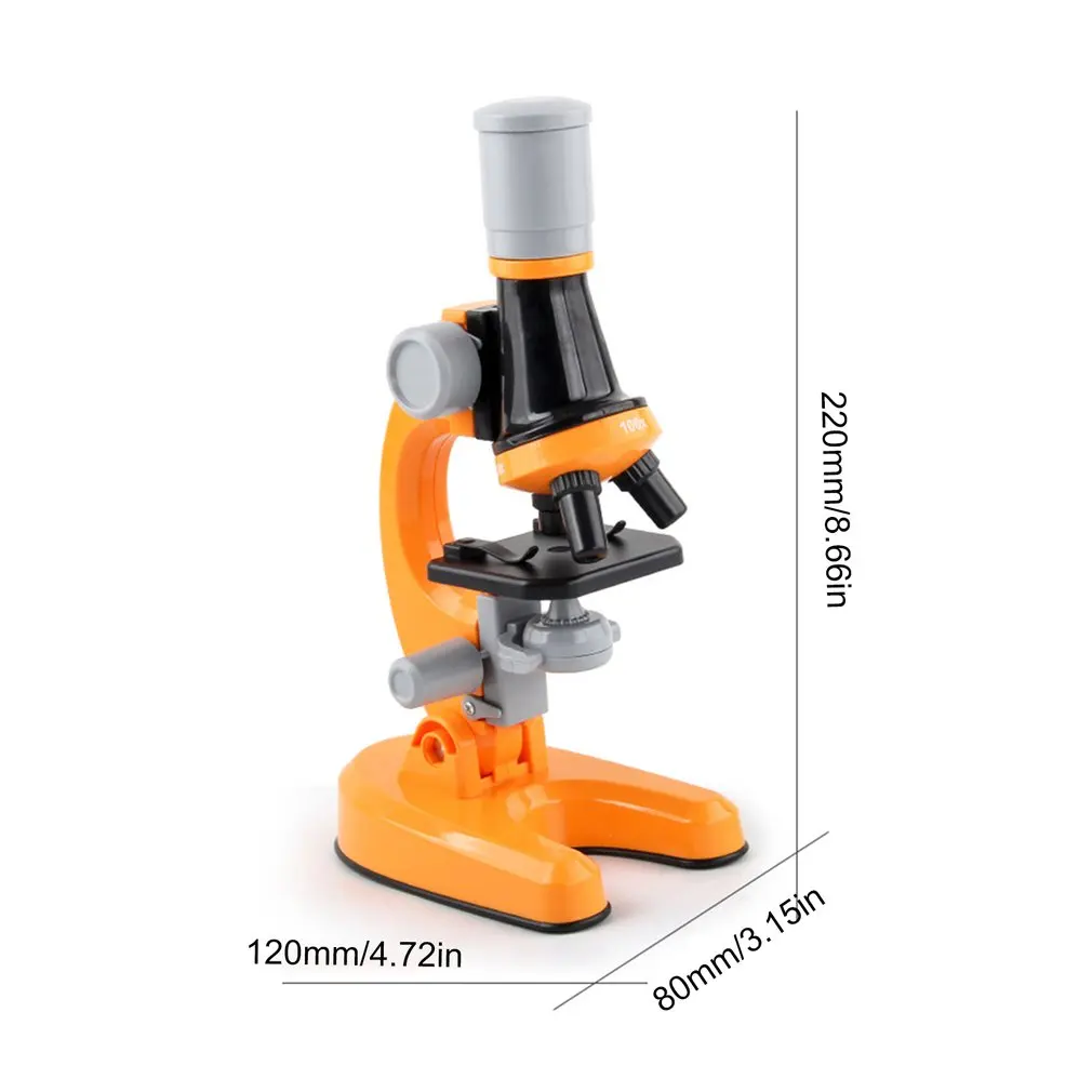 

11pcs/set Children High Definition Microscope Experiment Toys Portable Magnifier Natural Science Exploration Children's Toys