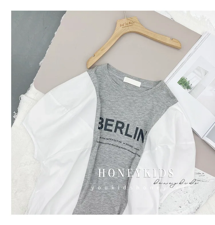 

Kids Girls Short Sleeve Oversize Long Tops 8 10 12 years Girls Summer Dress girls 2021 New Teen Girls Outfit