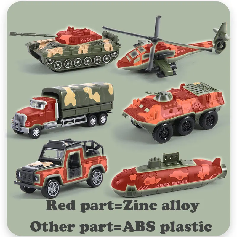 

1:52 pull back car toy Alloy Metal tank models Clockwork Simulation Armed Armored Vehicle Car Truck Children's Toy Model
