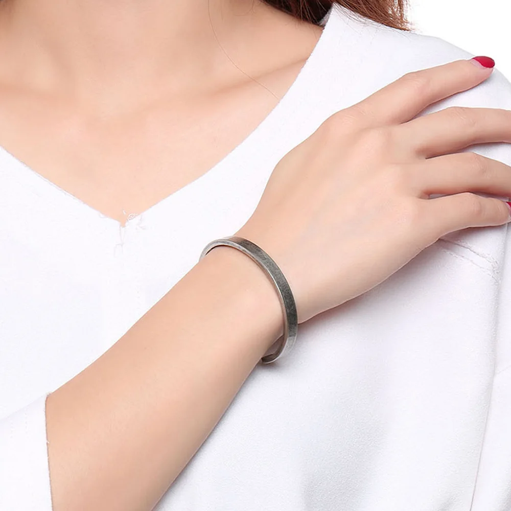 Браслеты из нержавеющей стали унисекс С-образной формой 2019 | Украшения и