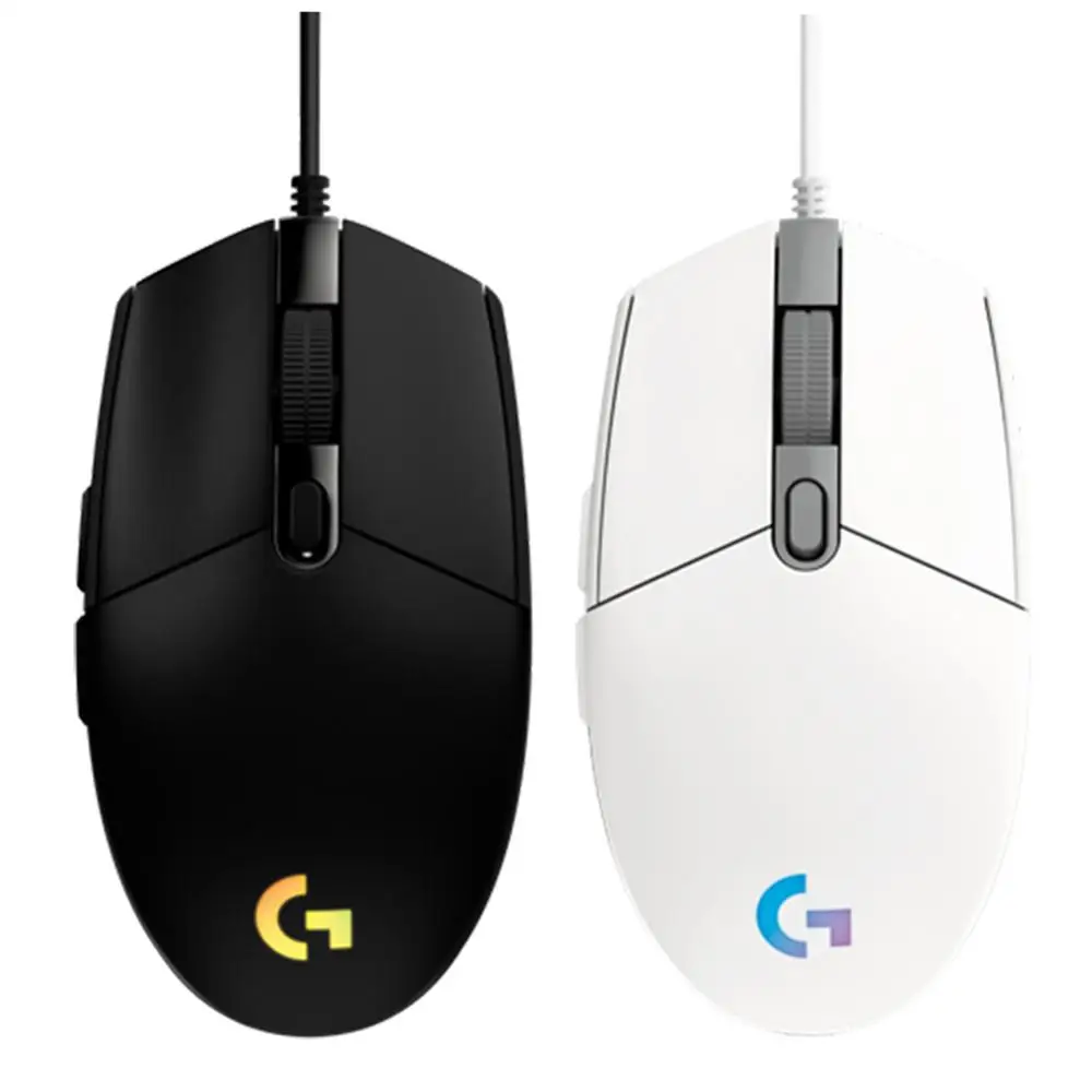Игровая мышь Logitech G102 LIGHTSYNC оптическая 8000 DPI цветной светодиодный дисплей 16 8 м 6