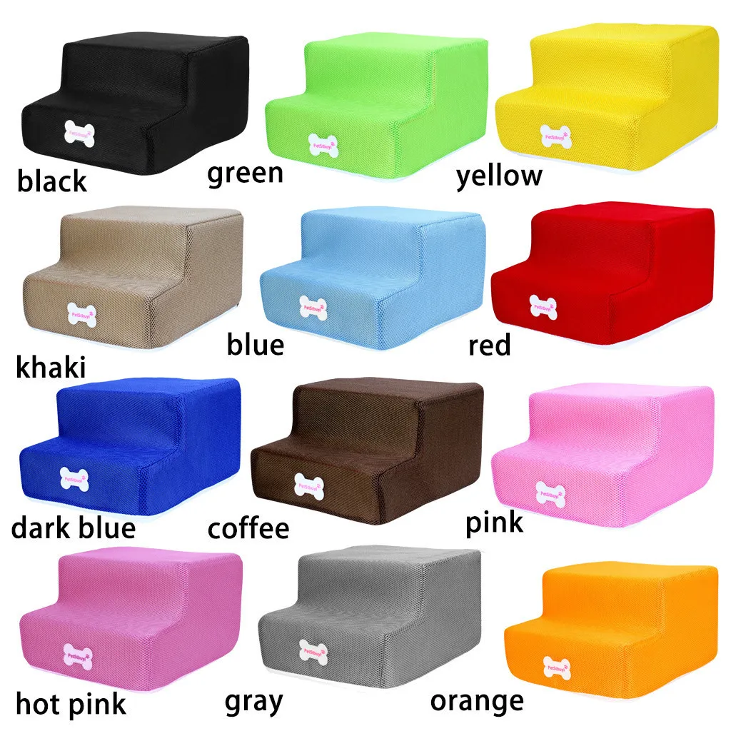 Новая дышащая сетка складная лестница для питомца Съемная кровать кошки собаки