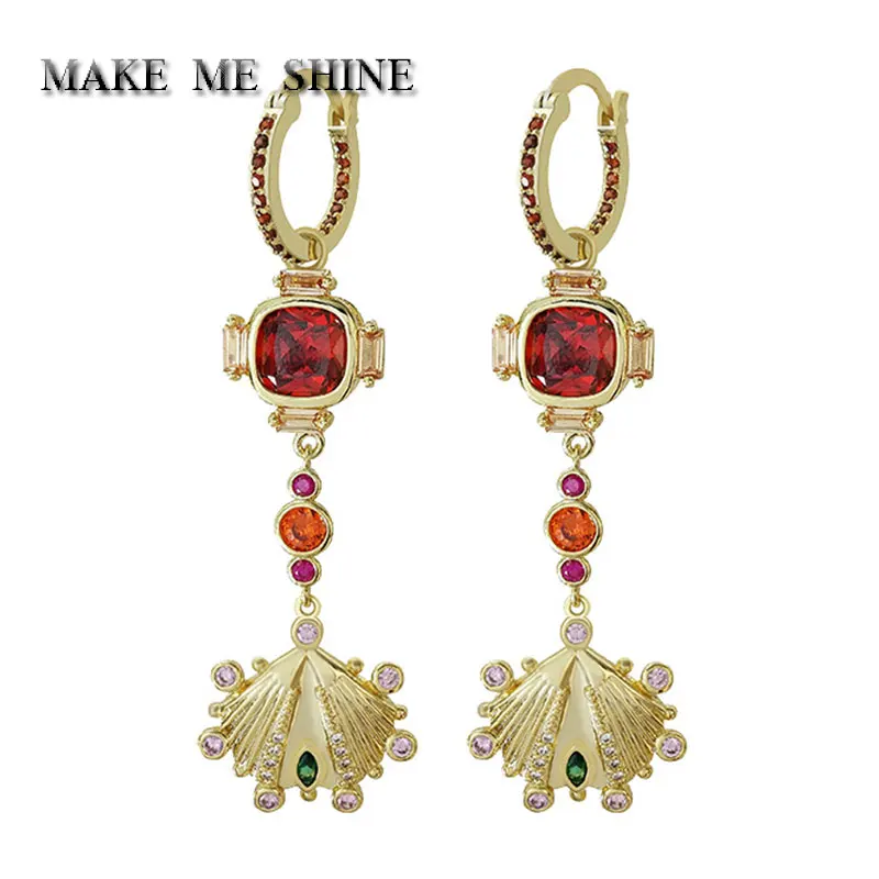 Высокое качество SWA женские забавные Серьги очаровательные серьги Длинные