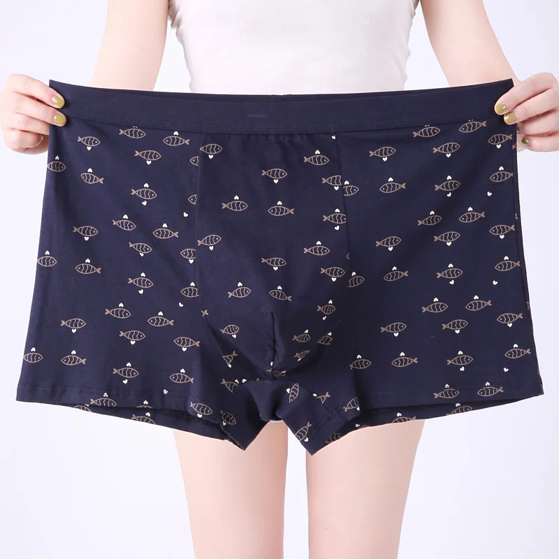 3pcs/Lot Underwear Sexy Shorts Plus Size Solid Panties Cueca Boxer L-7XL Underpant Breathable Mesh Men'S Boxer Men Summer Autumn