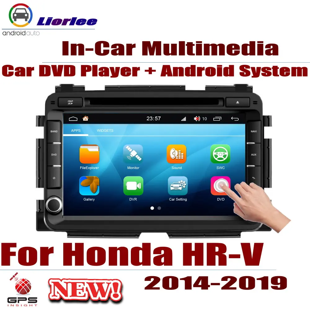 

Car DVD Player For Honda HR-V HRV 2014-2019 GPS Navigation Android 8 Core IPS LCD Screen Radio BT SD USB AUX WIFI