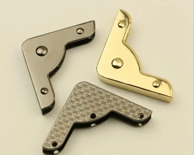 (10 шт./лот) чемодан сумка фурнитура аксессуары четыре угла металлическая защита |