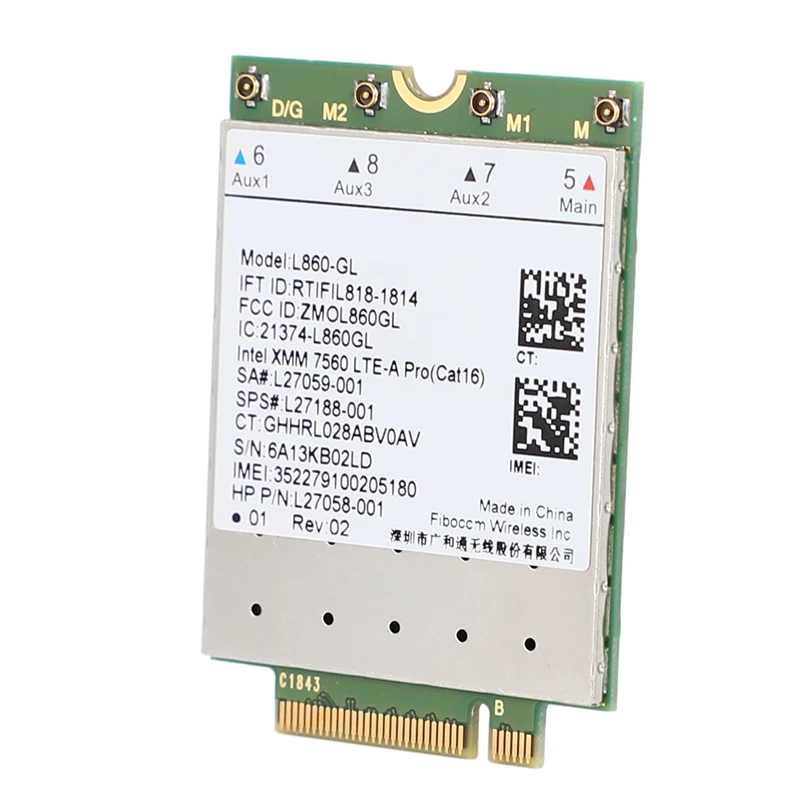 L860-GL FDD-LTE TDD-LTE Cat16 модуль 4G сим-карту SPS для HP ноутбук | Компьютеры и офис
