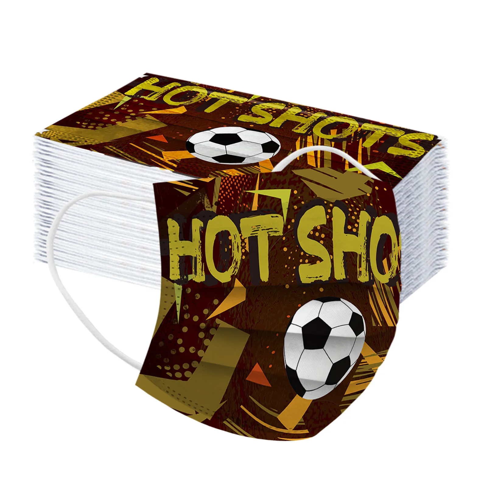 Маска одноразовая дышащая 3-слойная для детей 50 шт. | Маски и очки