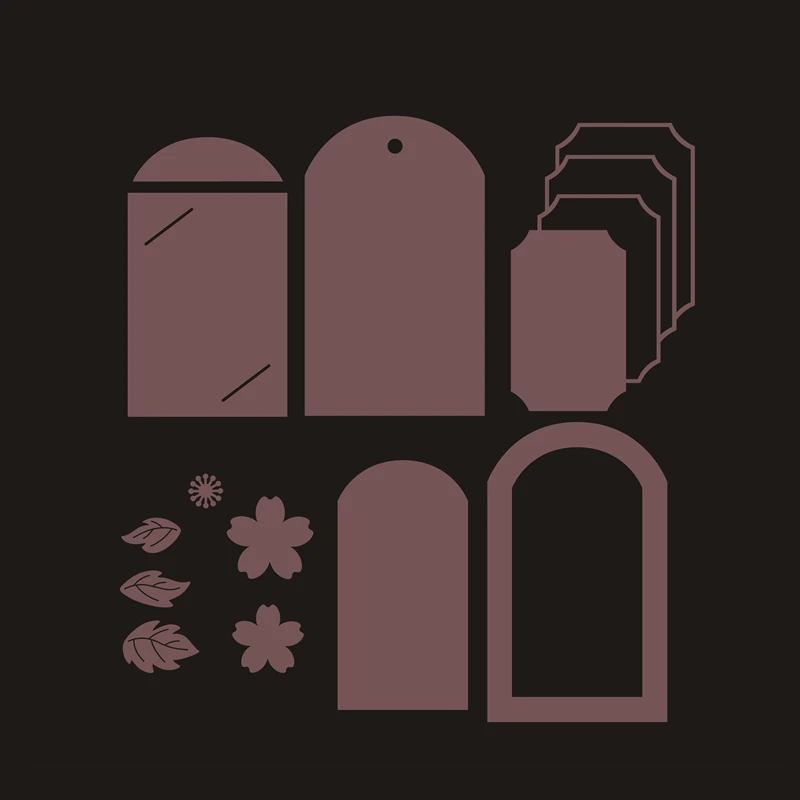 2020 Новый 3D металлический Трафаретный вырубной штамп и Скрапбукинг для Бумага