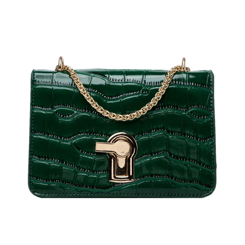 

Alligator Chain Fashion Shoulder Bag Messenger Bag portable underarm bag