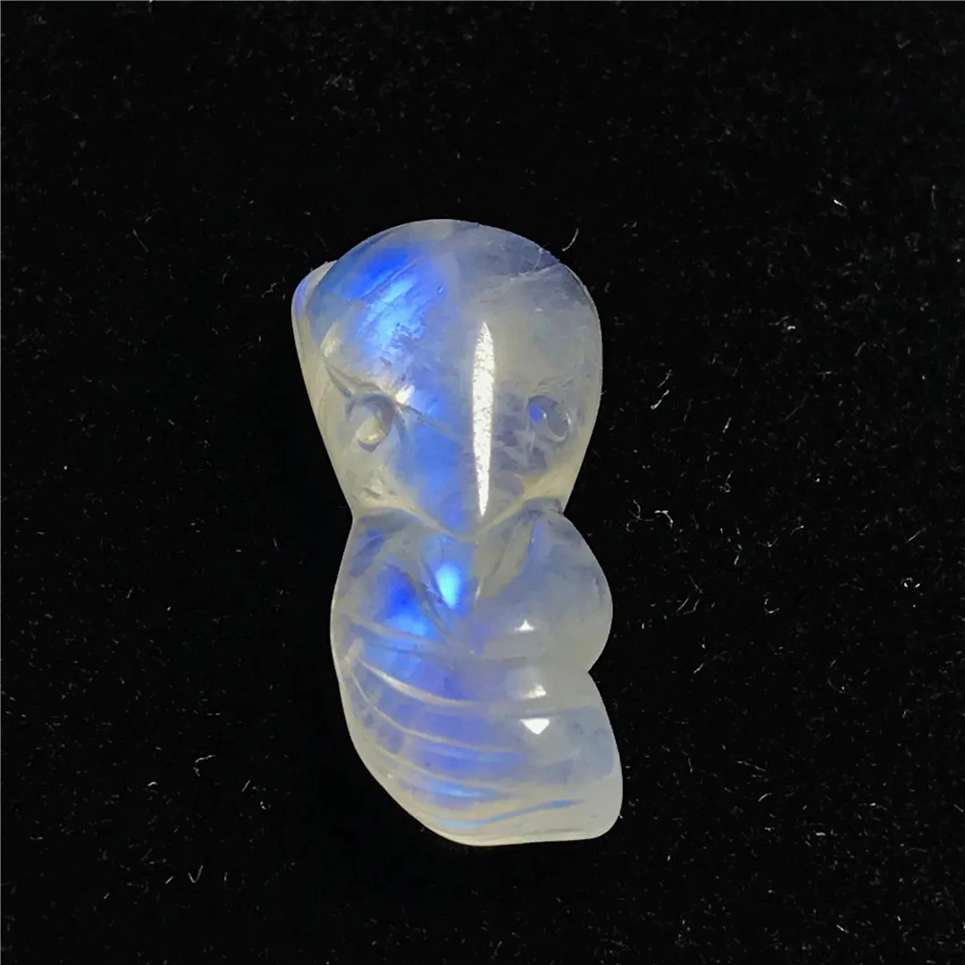 Подвеска из натурального лунного камня для мужчин и женщин резной кулон в виде