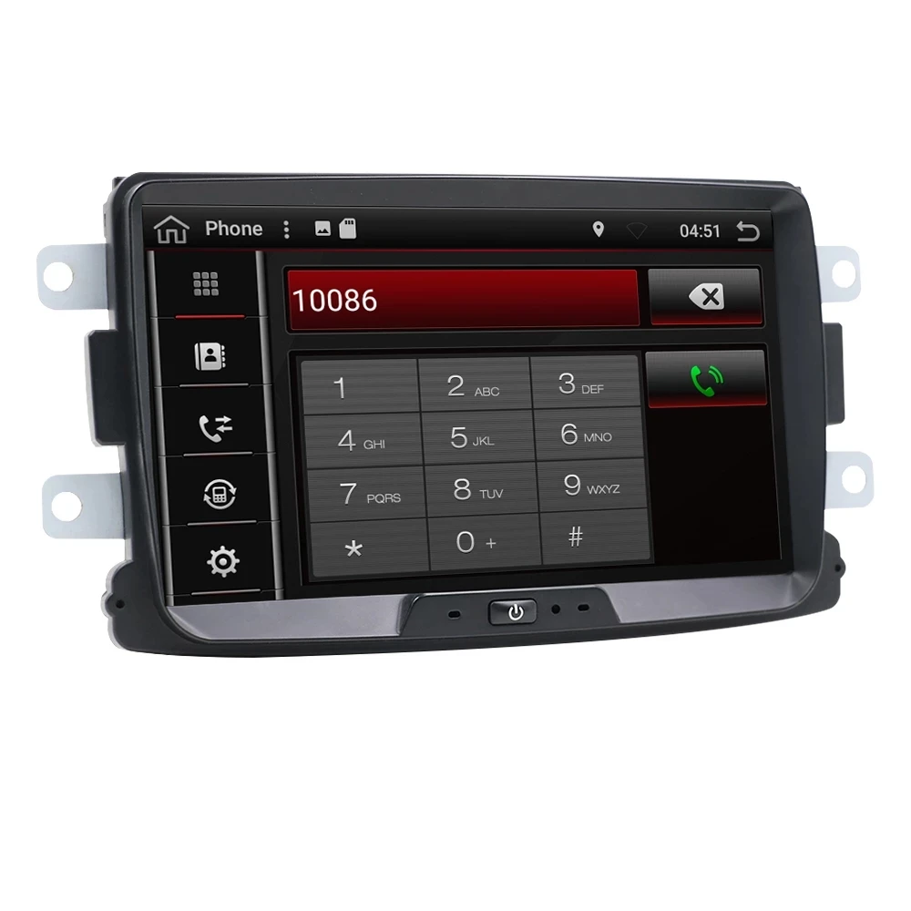 Автомагнитола Eunavi Android 10 для Renault Dacia Duster Sandero устройства транспортировки 1 Din