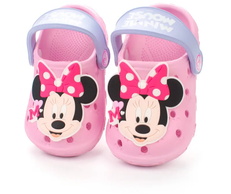 Детские сандалии Домашние уличные тапочки с отверстиями Милая Нескользящая