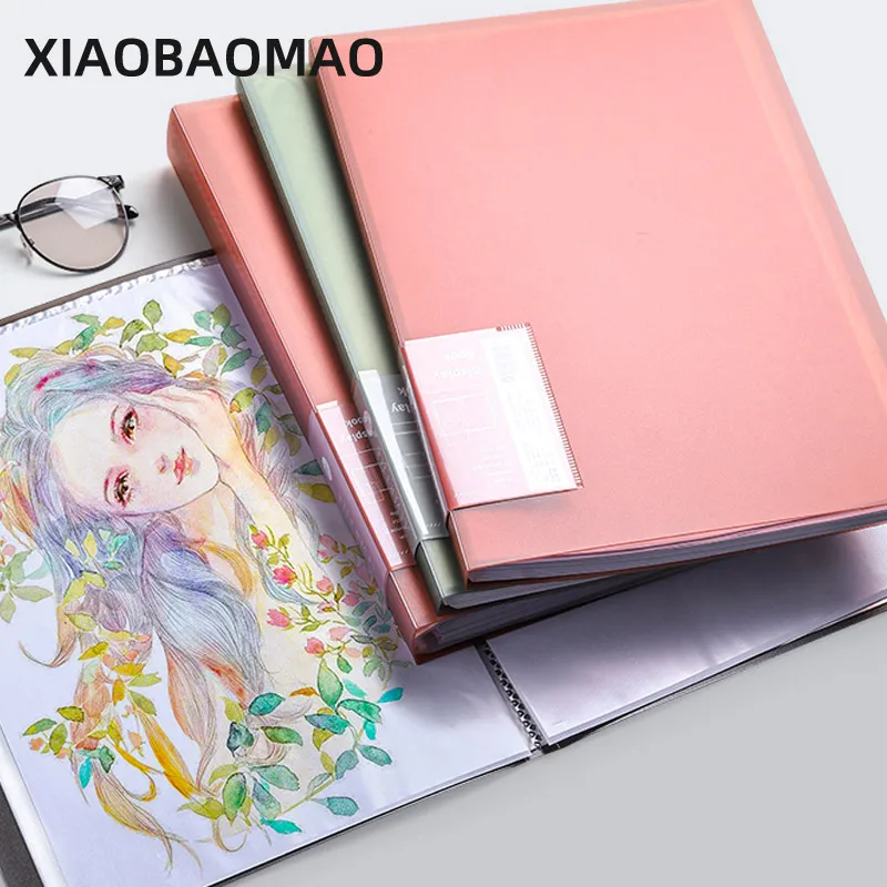 Najtaniej 30 40 60 80 Stron A4 Rozmiar Partytura Fortepianowa Arkusz Neseser Na Dokumenty Przechowywanie Organizator PP Frosted Folder