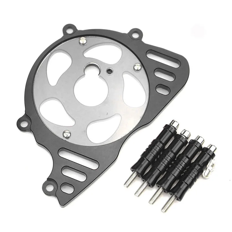 

Motorbike CNC Aluminum Front Sprocket Chain Guard Cover Left Side Engine For KAWASAKI Z1000 Z1000SX