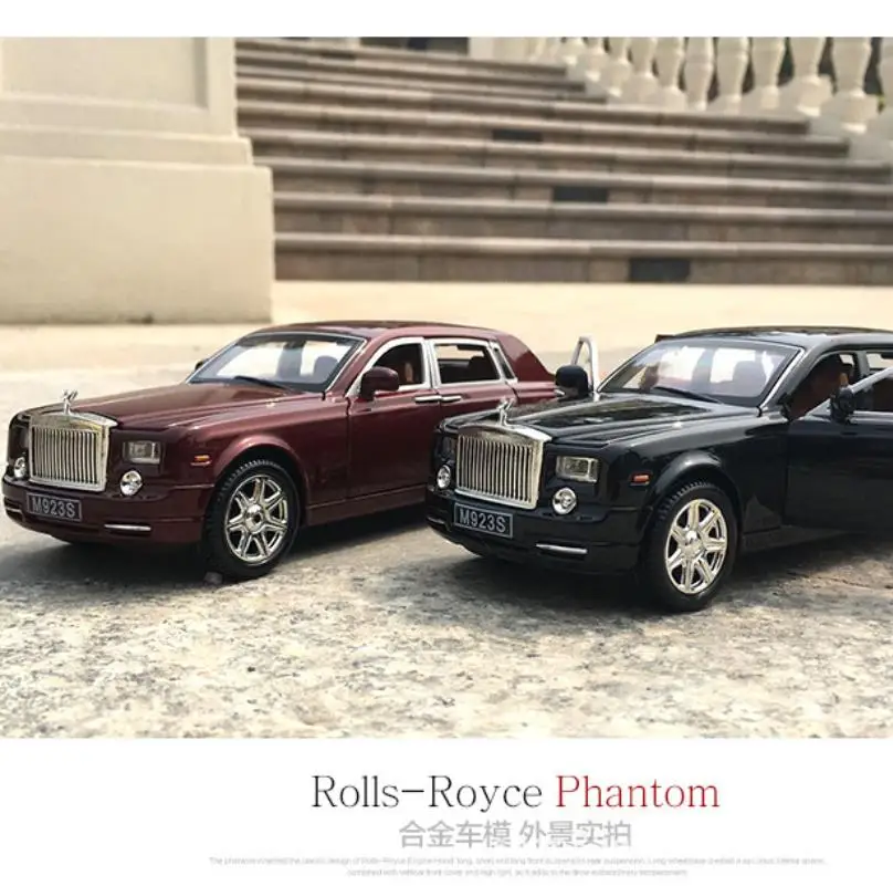 Модель автомобиля из сплава в масштабе 1:24 фантомный металл и игрушки