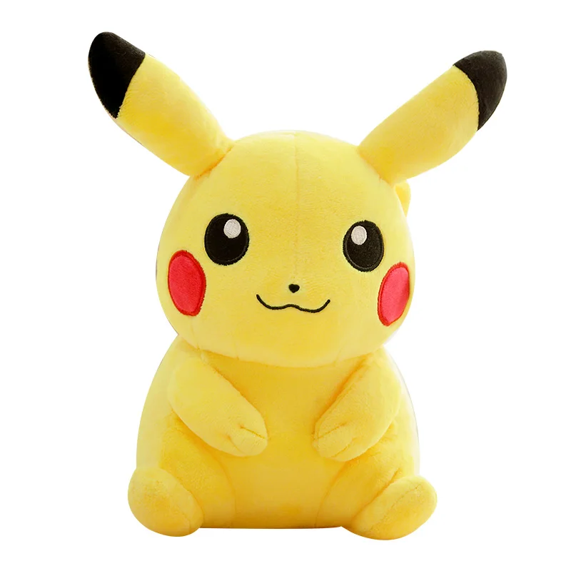 

Плюшевая кукла Покемон Томми из фильма Пикачу, мультяшная кукла u-образной подушки, подарок на день рождения, украшение для покемона, лучший ...