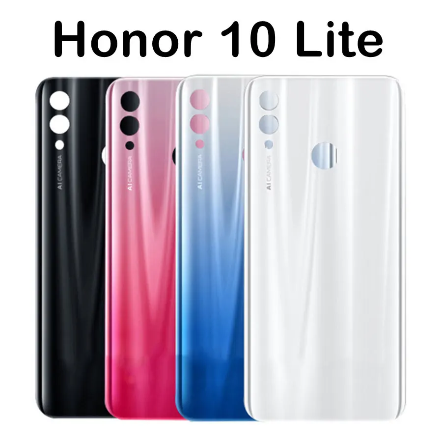 Для huawei Honor 10 Задняя стеклянная крышка батареи задняя дверь корпус чехол для Honor 10 Lite Note 10 крышка батареи Задняя стеклянная панель