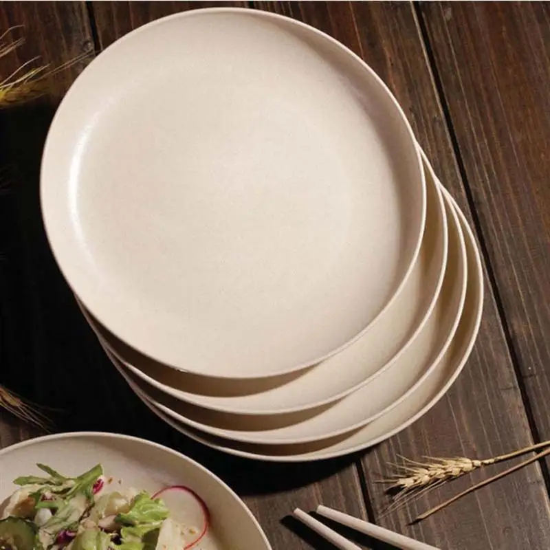 Домашняя тарелка для еды 1 шт. микроволновая печь Экологически чистая дома