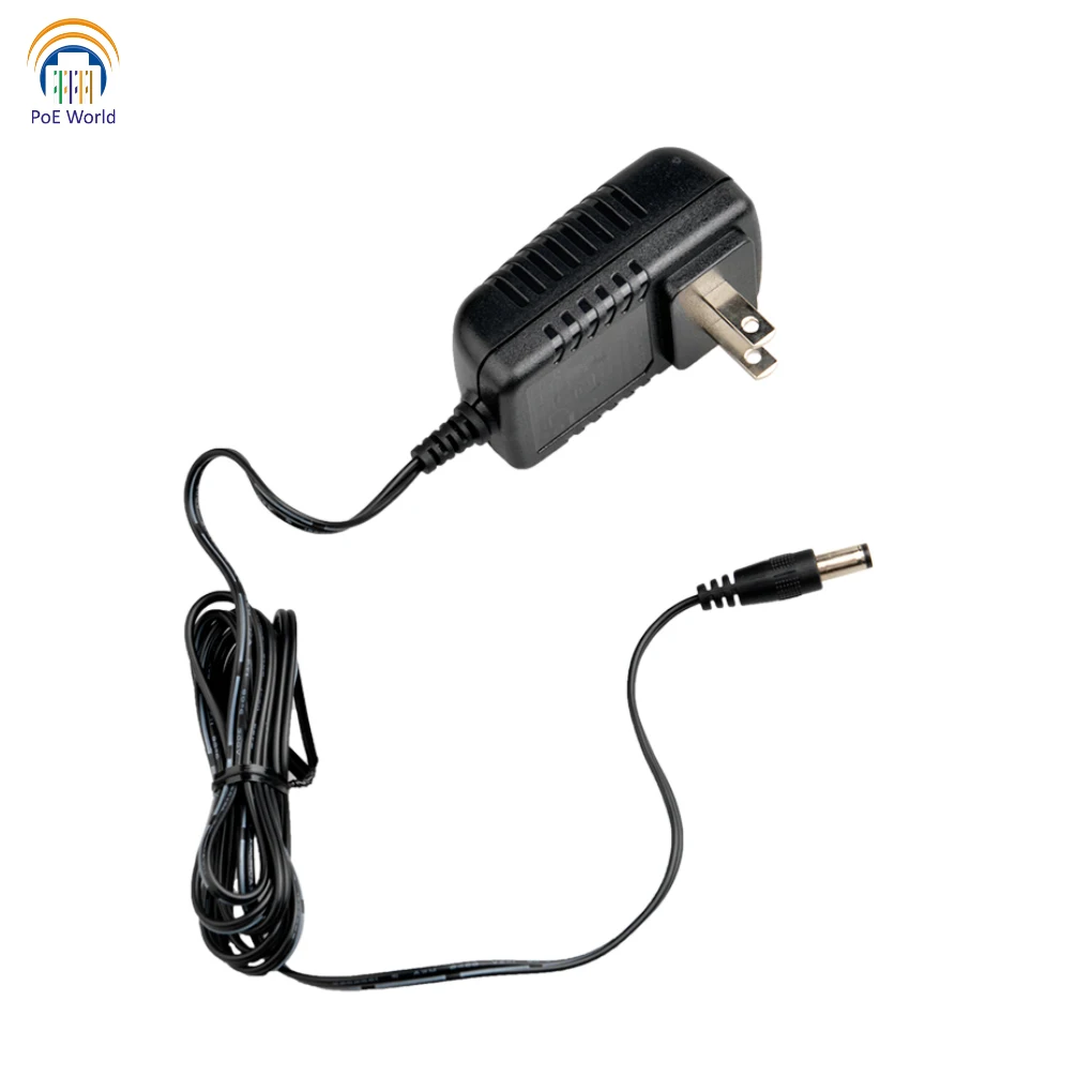 24V гигабитный Пассивный PoE инжектор/разветвитель разъем с 12W адаптер питания для