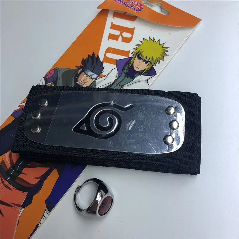 Аниме повязка Naruto чемодан для хранения колец ожерелий Косплэй из искусственной