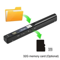 mini portable iscan scanner 900dpi handheld a4 book scanner lcd display jpgpdf format document image up to 32g memory card